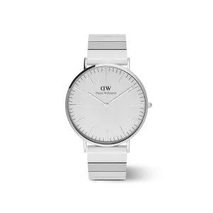 Classic Piano Link Silver Unitone