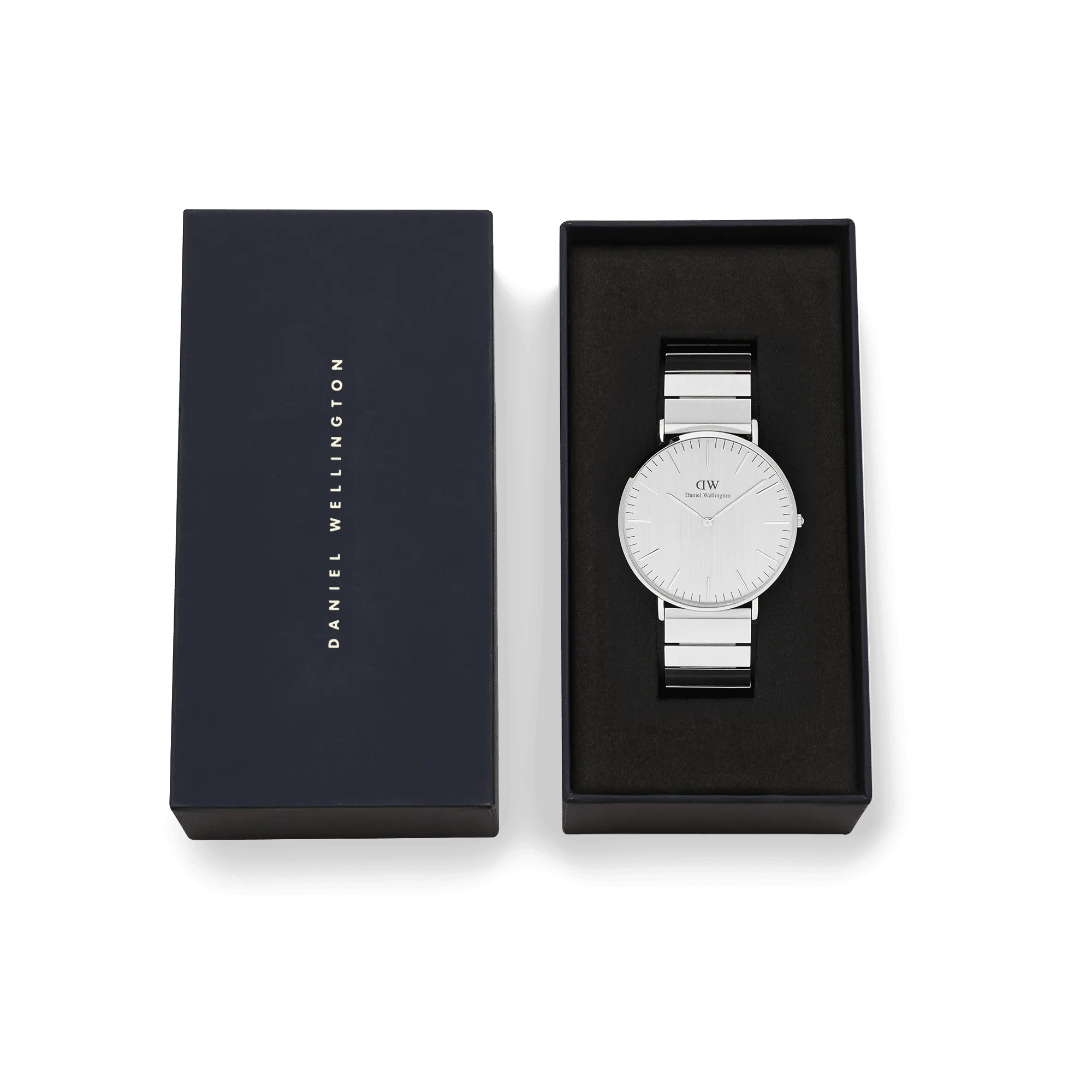 Classic Piano Link Silver Unitone