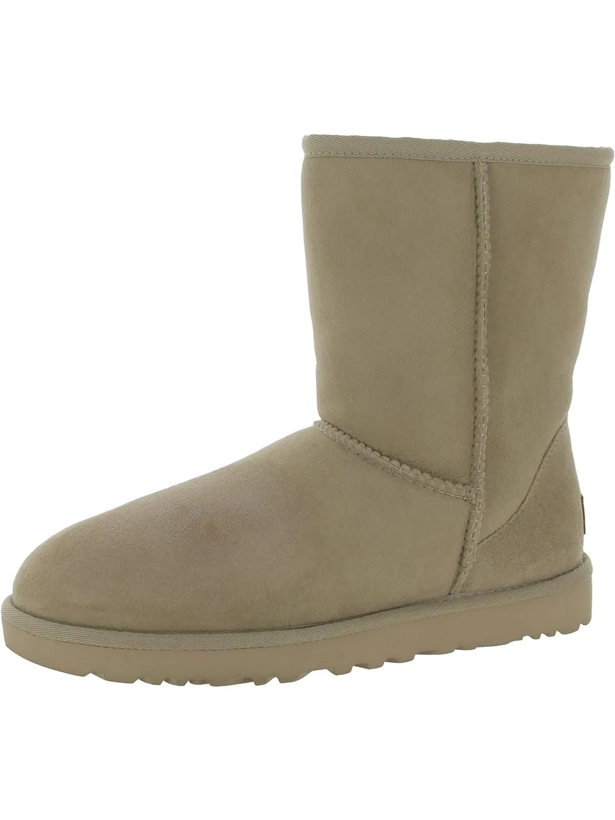 Classic Short II Womens Lined Suede Casual Boots Hey Dude Shoes