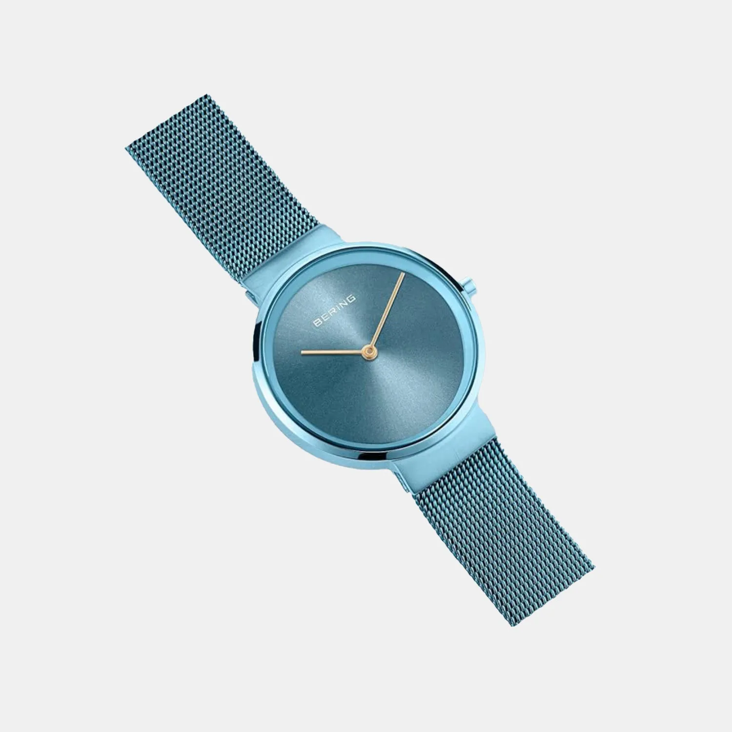Classic Women Blue Dial Analog Stainless Steel Watch 14531-388