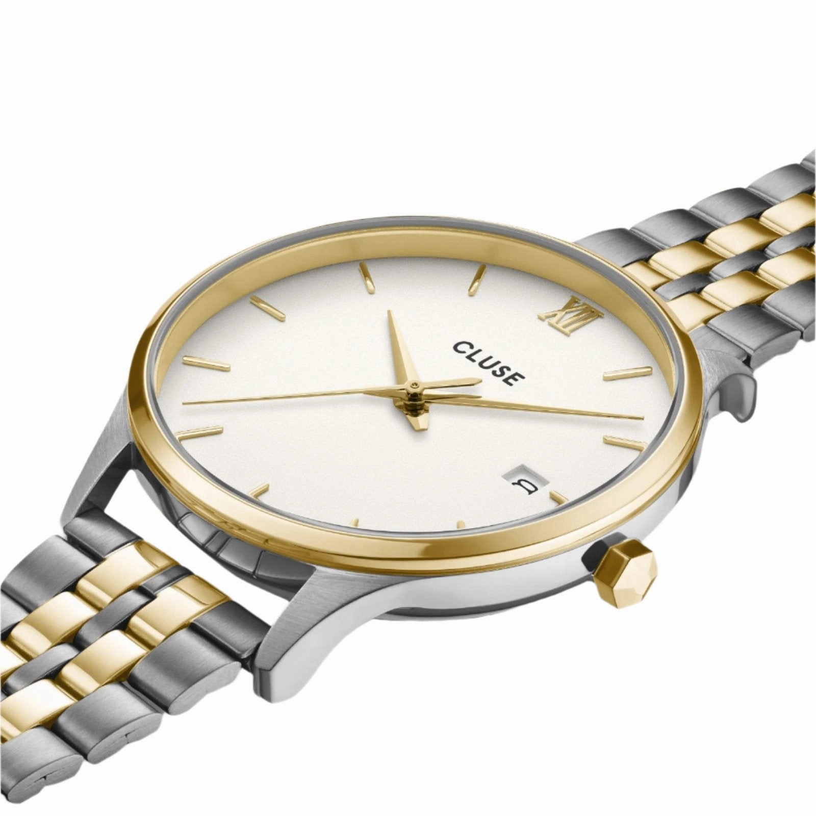CLUSE Gracieuse Forest Green Gold Watch CW11905