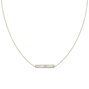 Collier CLUSE Idylle Gold Marble Bar CLJ21009