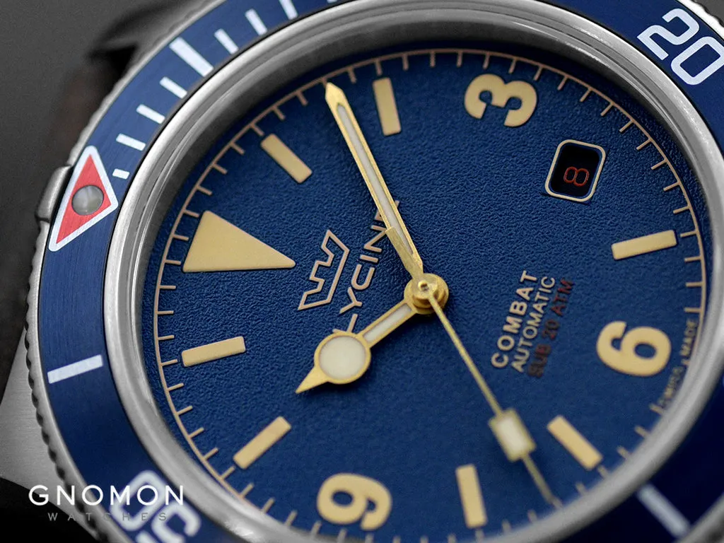 Combat SUB 42 Vintage Blue ?C Leather Ref. GL0417