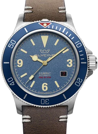 Combat SUB 42 Vintage Blue ?C Leather Ref. GL0417