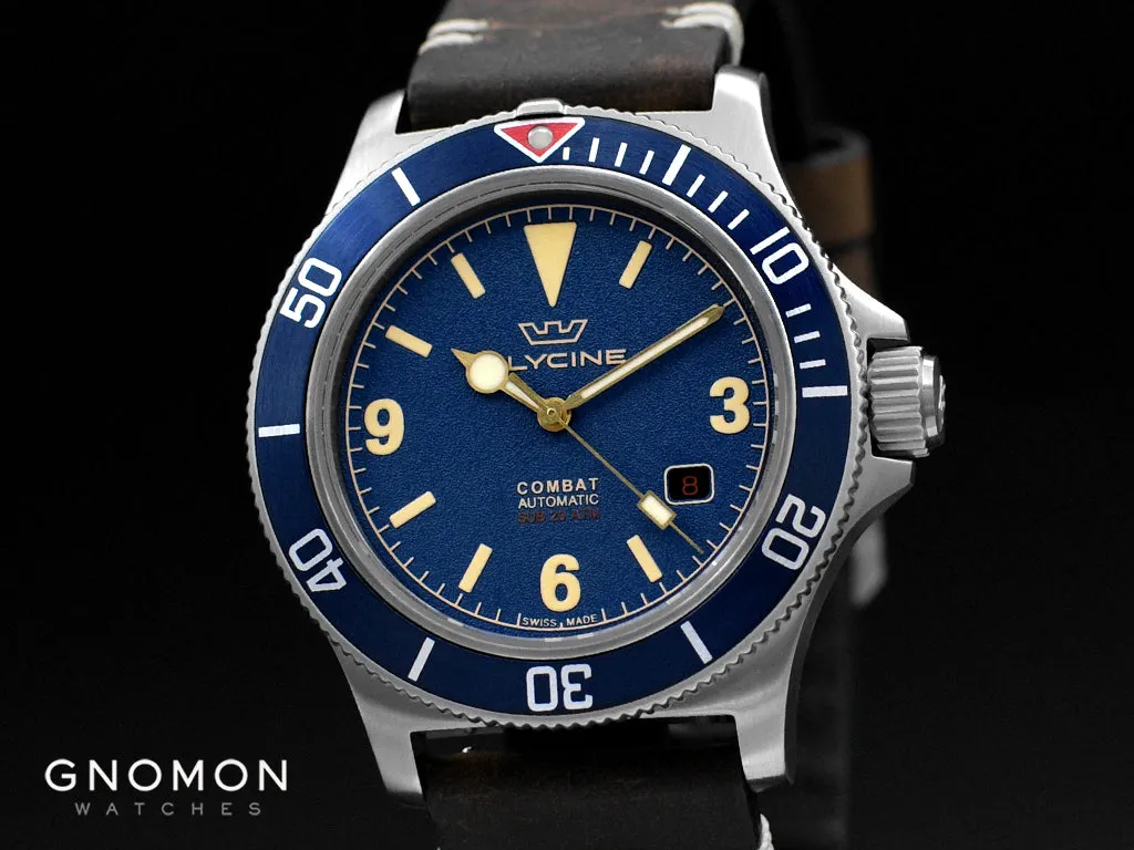 Combat SUB 42 Vintage Blue ?C Leather Ref. GL0417