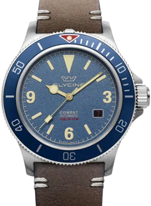 Combat SUB 42 Vintage Blue ?C Leather Ref. GL0417