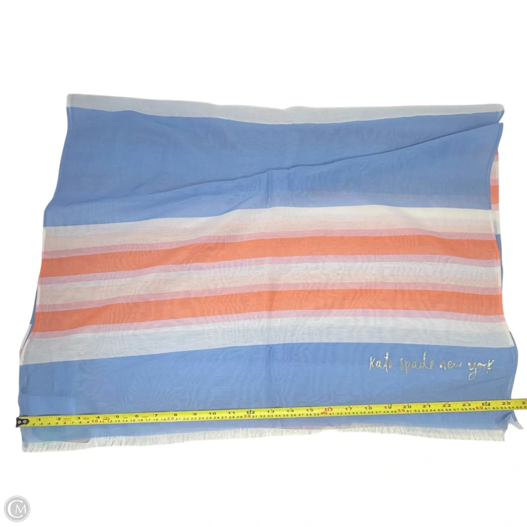Cosmic Zen Scarf Designer By Kate Spade In Springtime Stripe kate spade