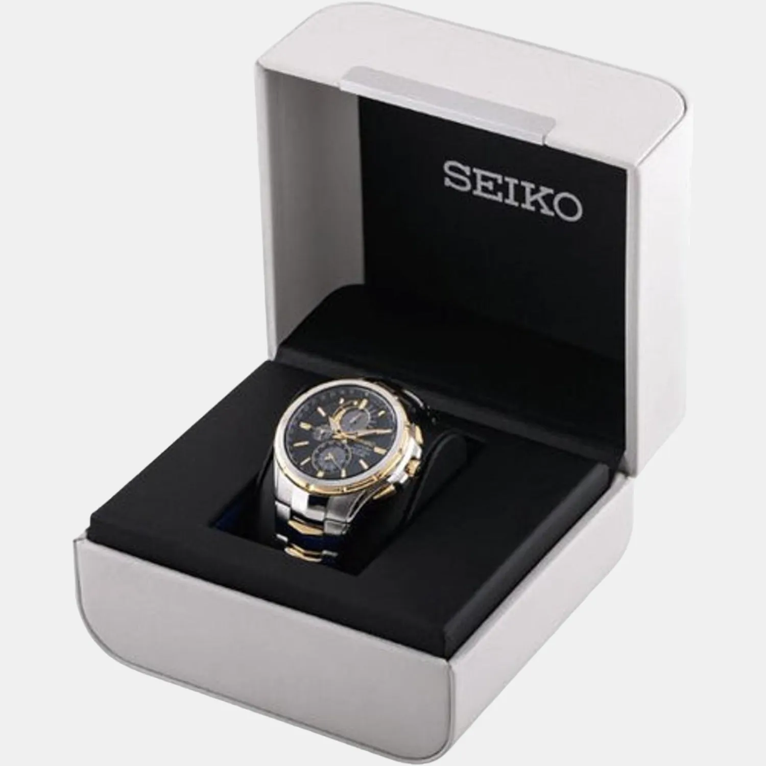 Coutura Men Quartz Green Dial Chronograph Stainless Steel Watch SSC764P1