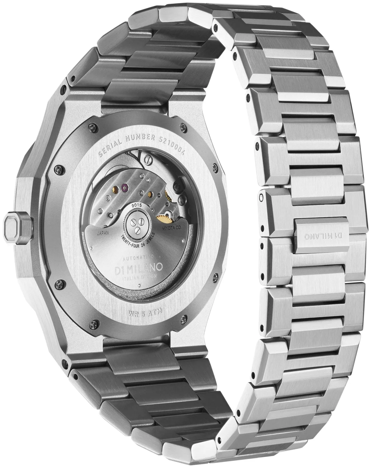 D1 Milano Automatic Bracelet Black Watch