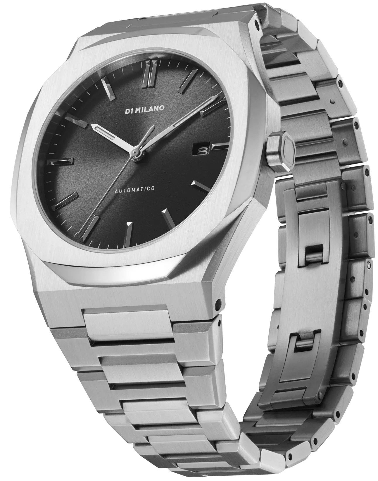 D1 Milano Automatic Bracelet Black Watch