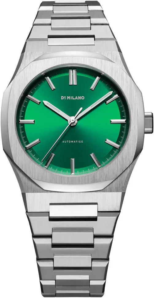 D1 Milano Mechanical Automatico Green Code Watch