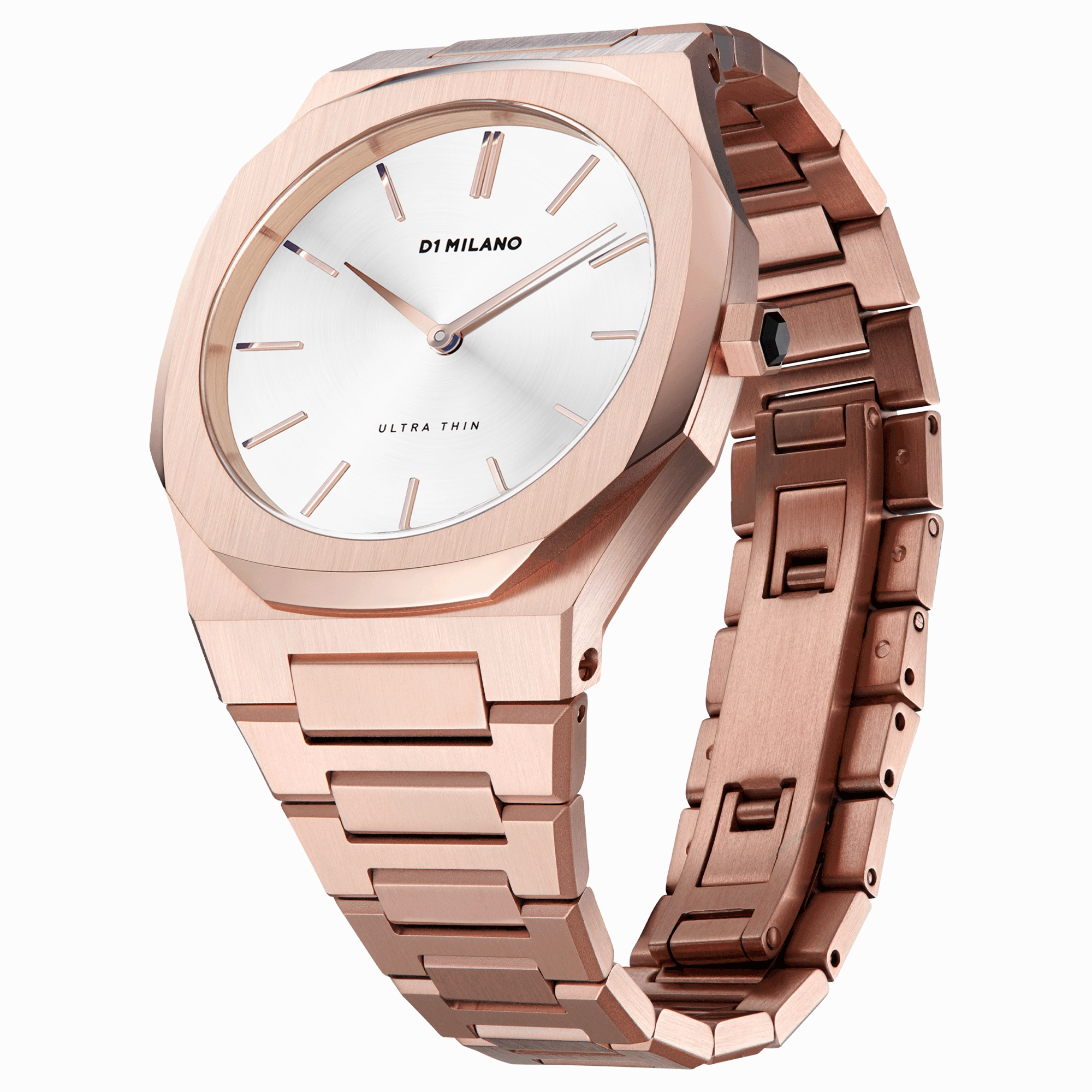 D1 Milano Ultra Slim 34mm Rose Cloud Watch UTBL09