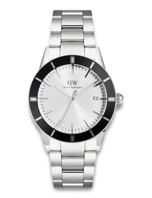Daniel Wellington Black Bezel 40 S White