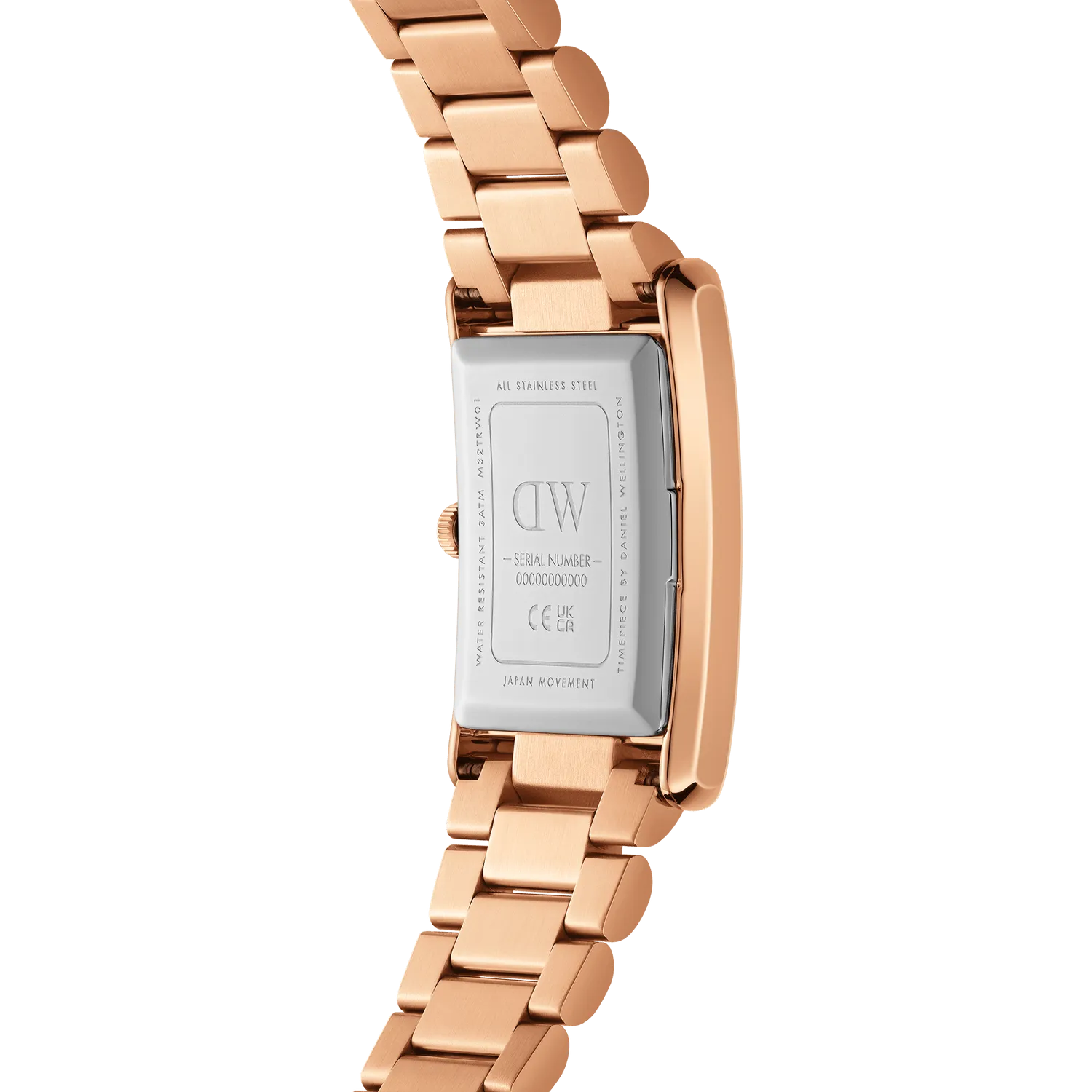 Daniel Wellington Bound 3-Link Rose Gold Watch DW00100702