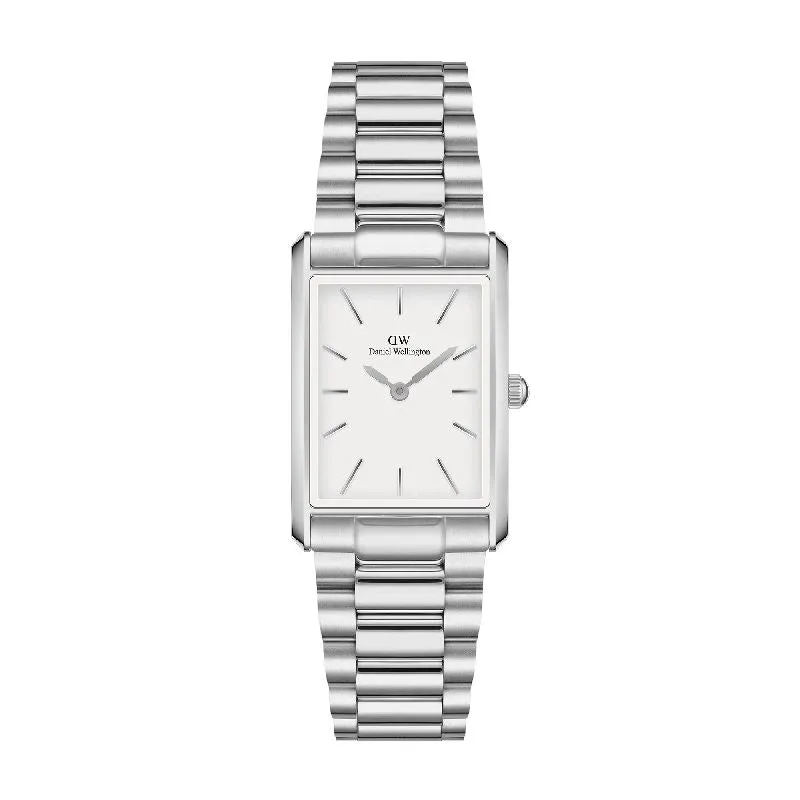 Daniel Wellington Bound 3-Link Silver Watch 32x22mm