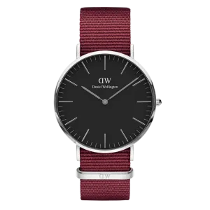 Daniel Wellington Classic 36mm Roselyn Black Dial Watch DW00100274