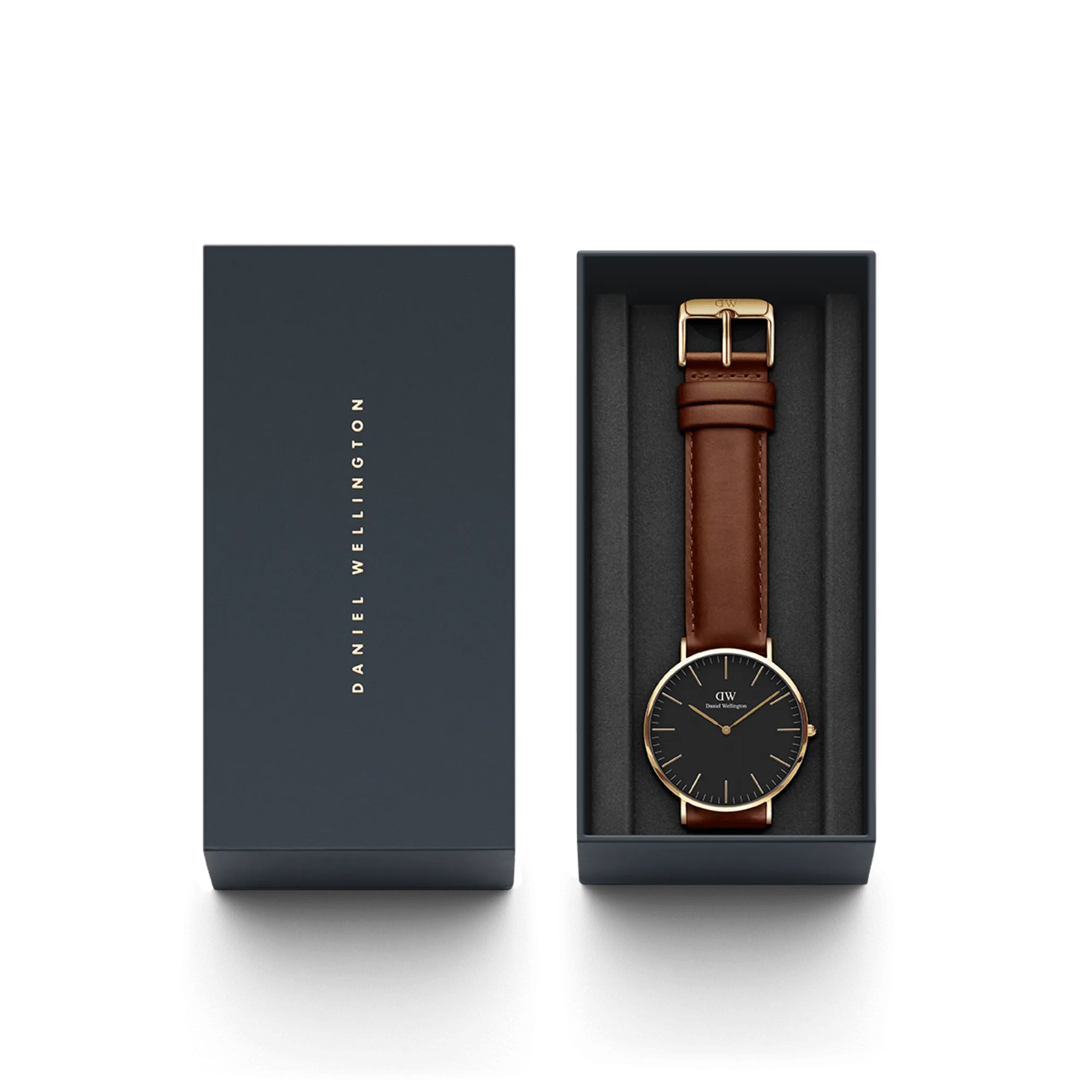 Daniel Wellington Classic 40mm St Mawes Black Dial Watch DW00100543