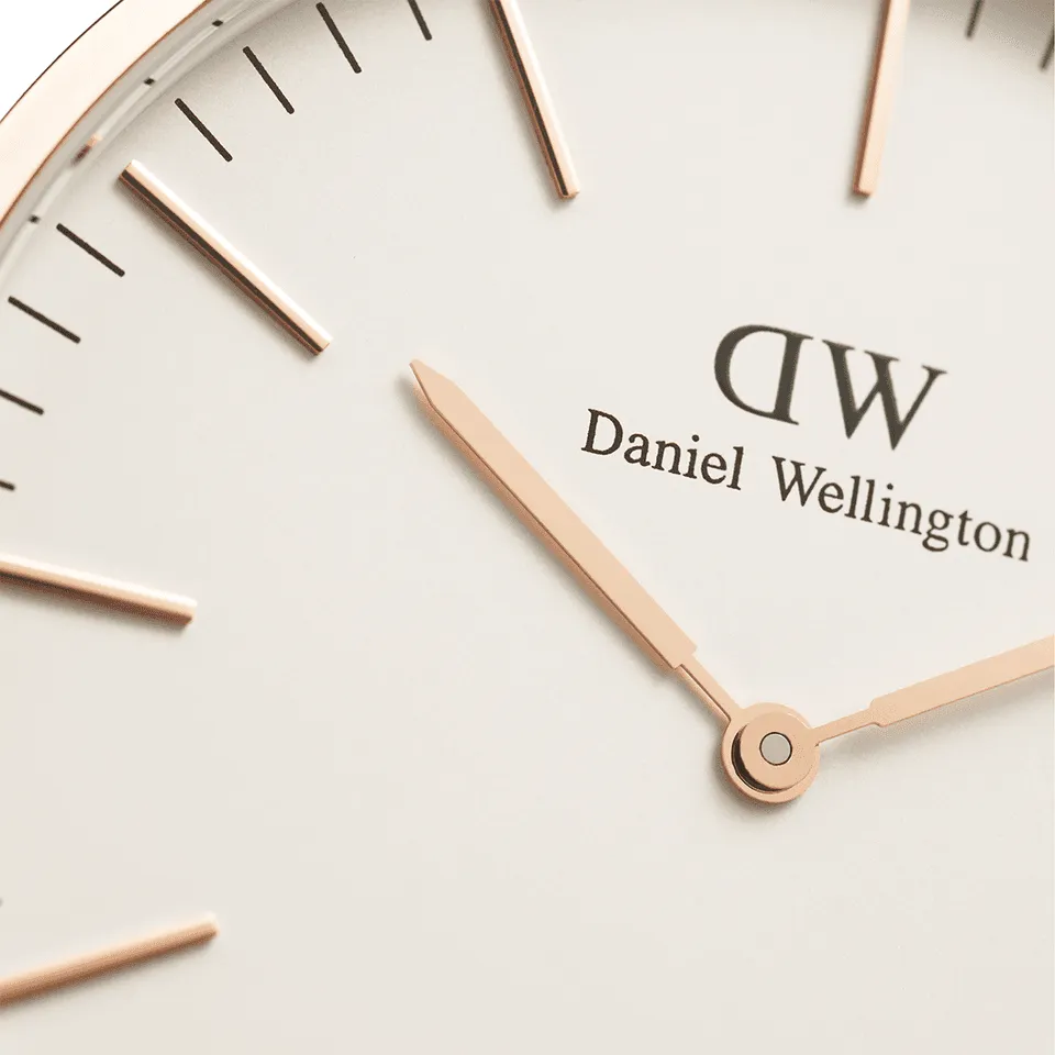 Daniel Wellington Classic 40mm St Mawes RG White DW00100006