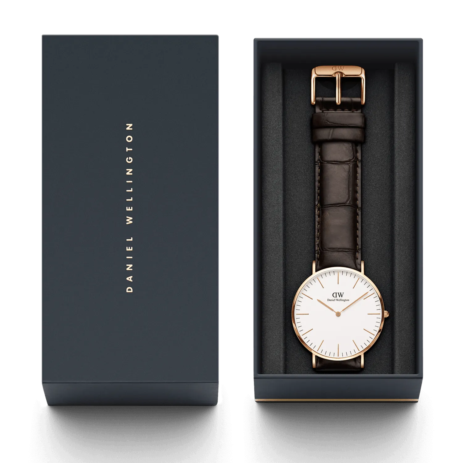 Daniel Wellington Classic 40mm York White Dial Watch DW00100011