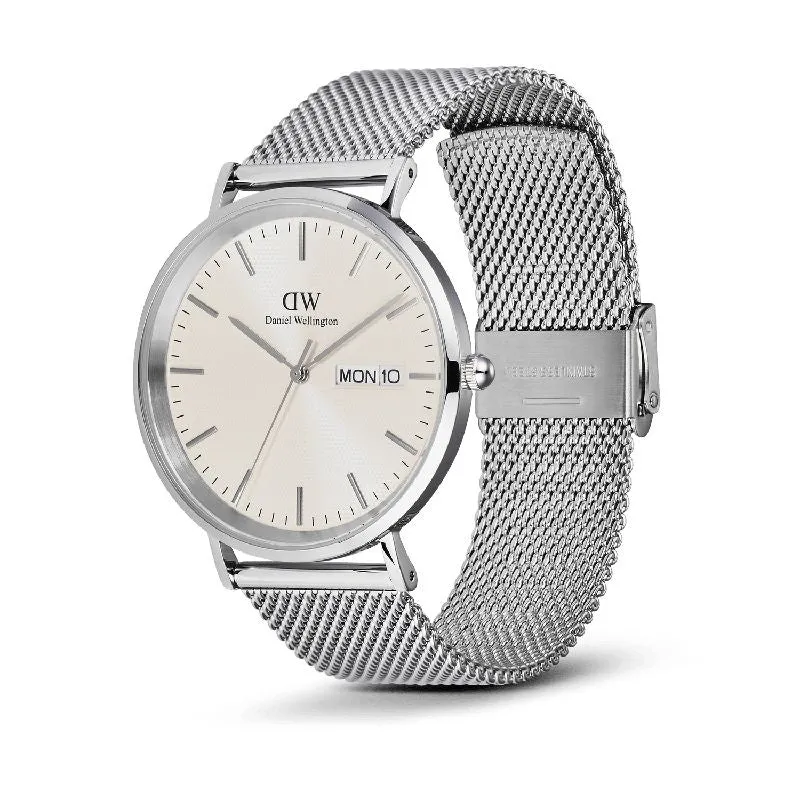 Daniel Wellington Classic Day Display Sterling Champagne