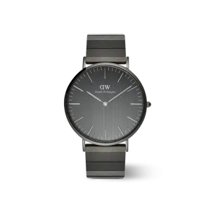 Daniel Wellington Classic Piano Link Graphite Unitone Watch 40mm