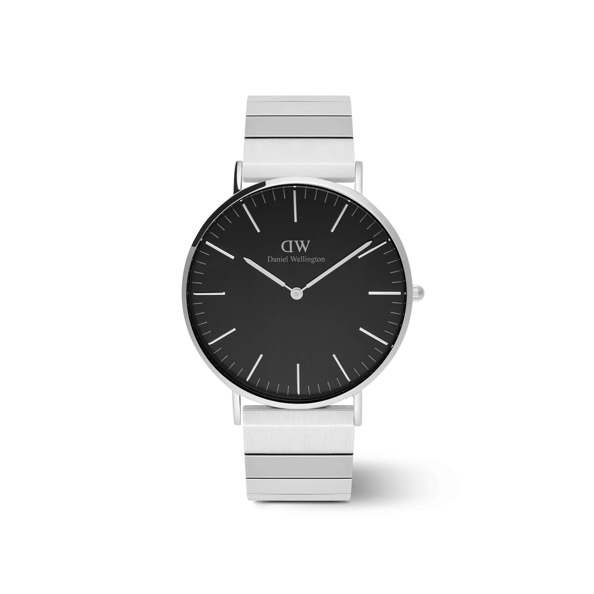 Daniel Wellington Classic Piano Link Onyx Silver Watch