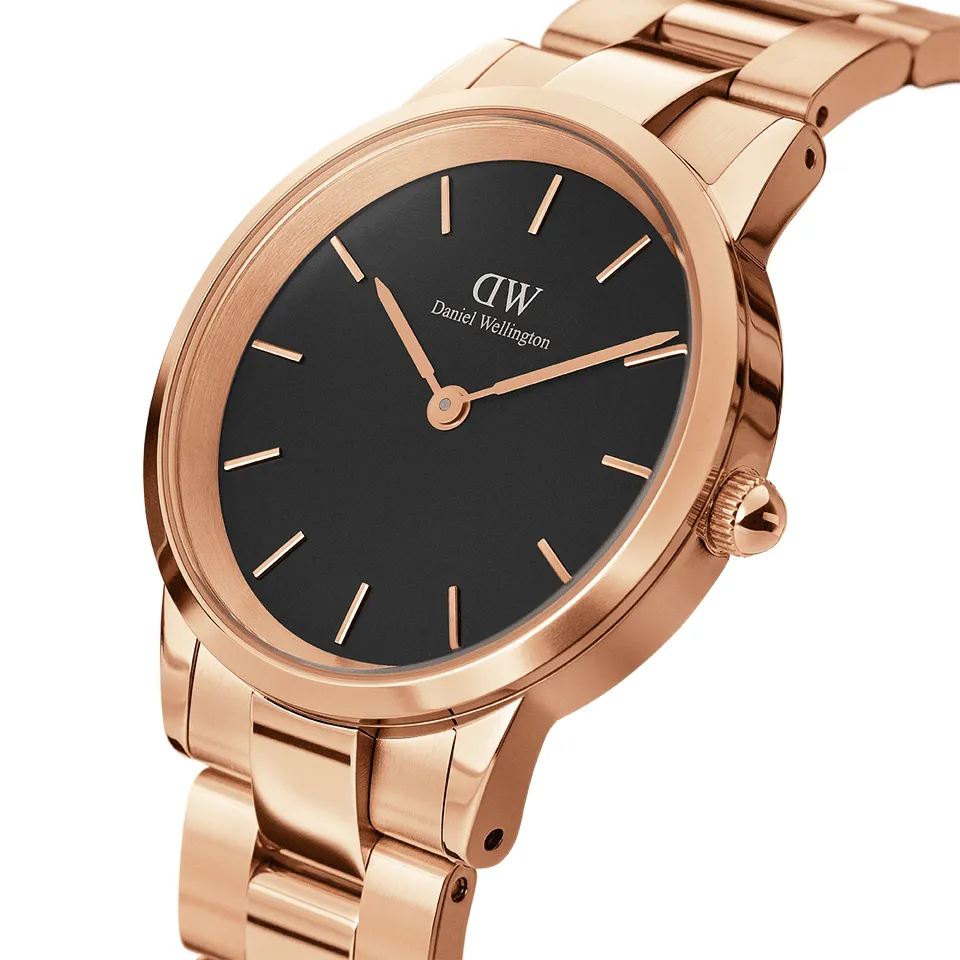Daniel Wellington Iconic Link 32mm RG Black DW00100212