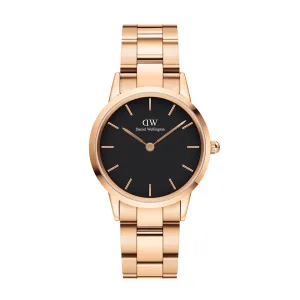 Daniel Wellington Iconic Link 32mm RG Black DW00100212