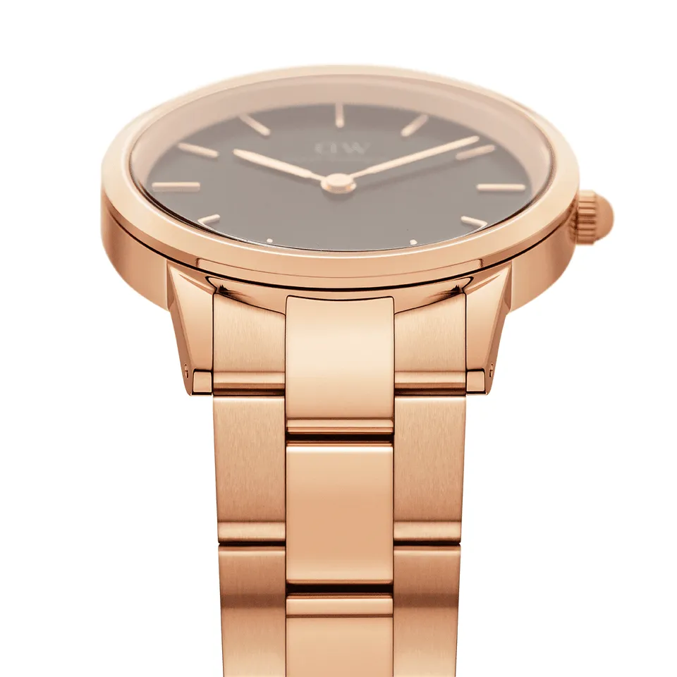 Daniel Wellington Iconic Link 32mm RG Black DW00100212