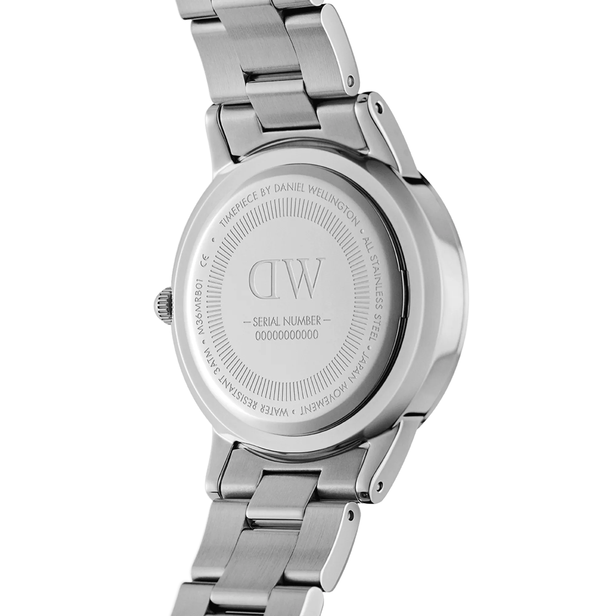Daniel Wellington Iconic Link 36mm Blue Dial Watch DW00100542