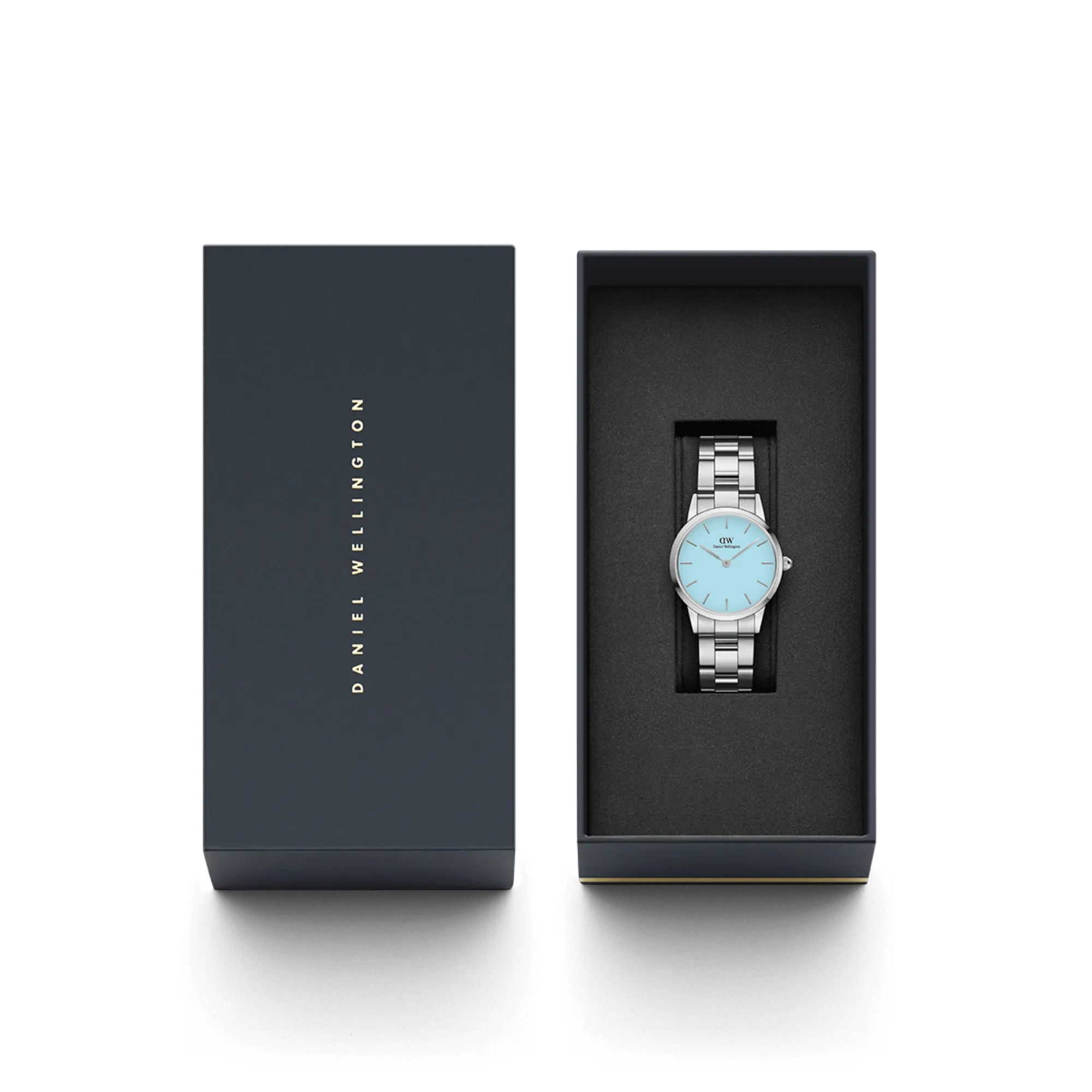 Daniel Wellington Iconic Link 36mm Blue Dial Watch DW00100542