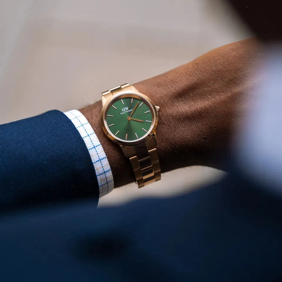 Daniel Wellington Iconic Link Emerald Mens Watch DW00100419