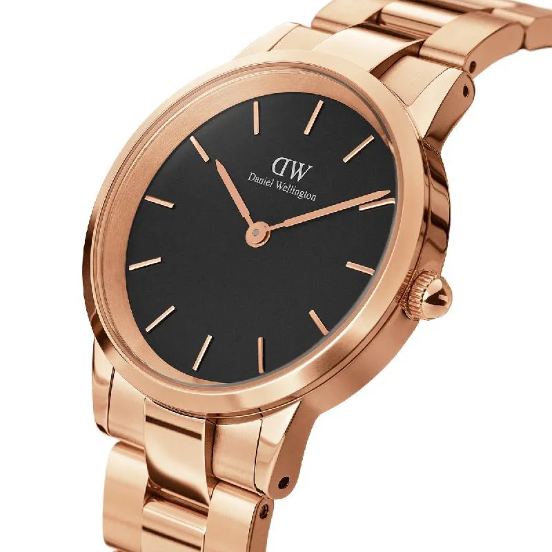 Daniel Wellington Iconic Link Rose Gold Watch 36mm