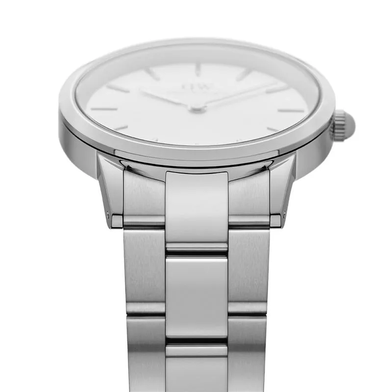 Daniel Wellington Iconic Link Silver Watch 28mm