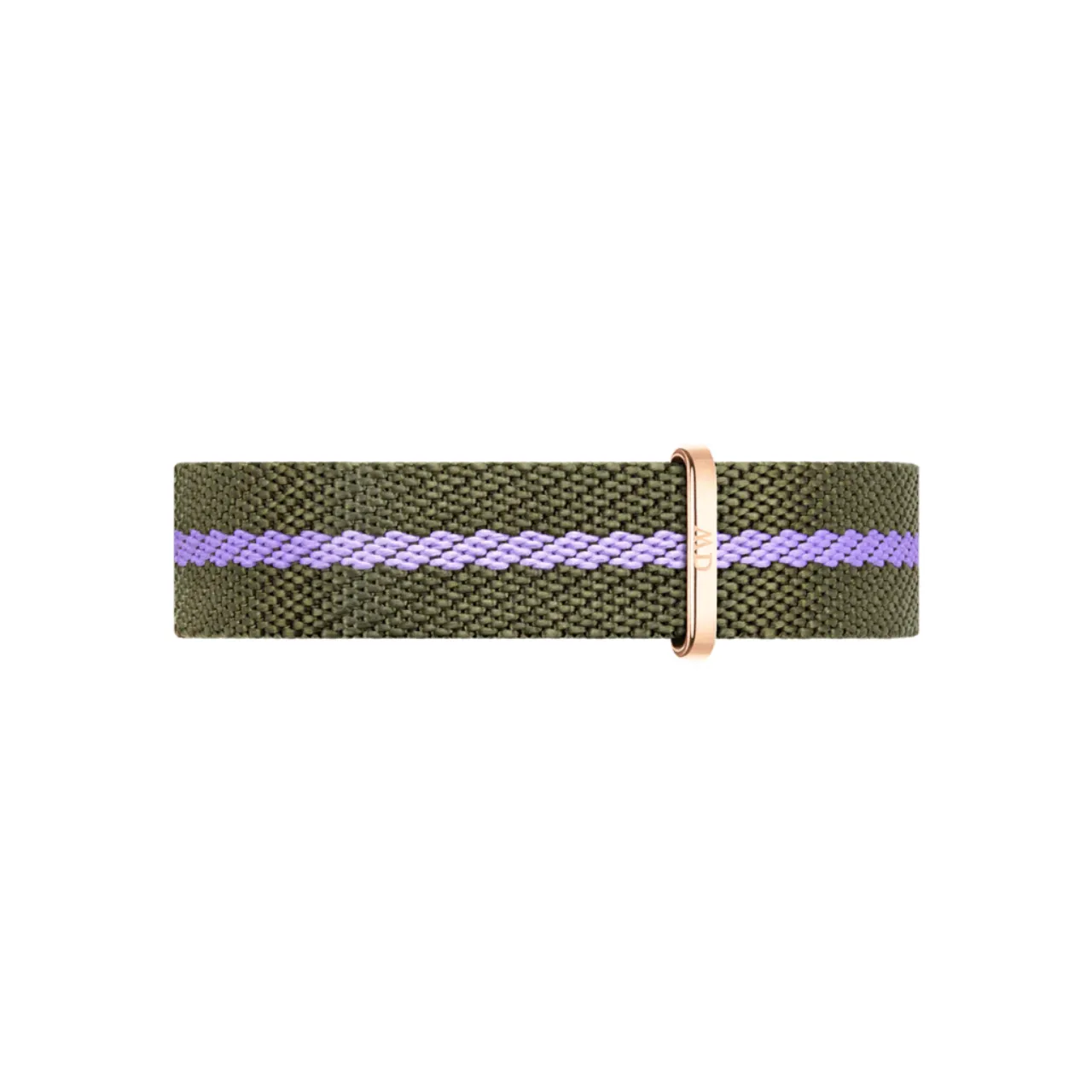 Daniel Wellington Iconic NATO Green/Purple Nylon Strap Watch DW00100680