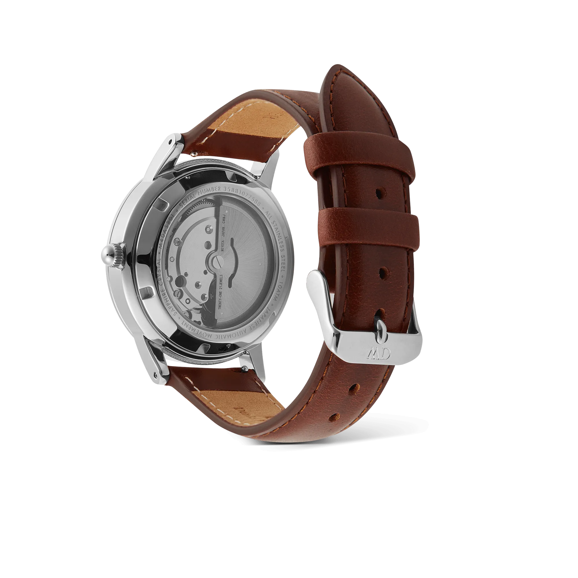 Daniel Wellington Iconic St Mawes Automatic Silver Watch