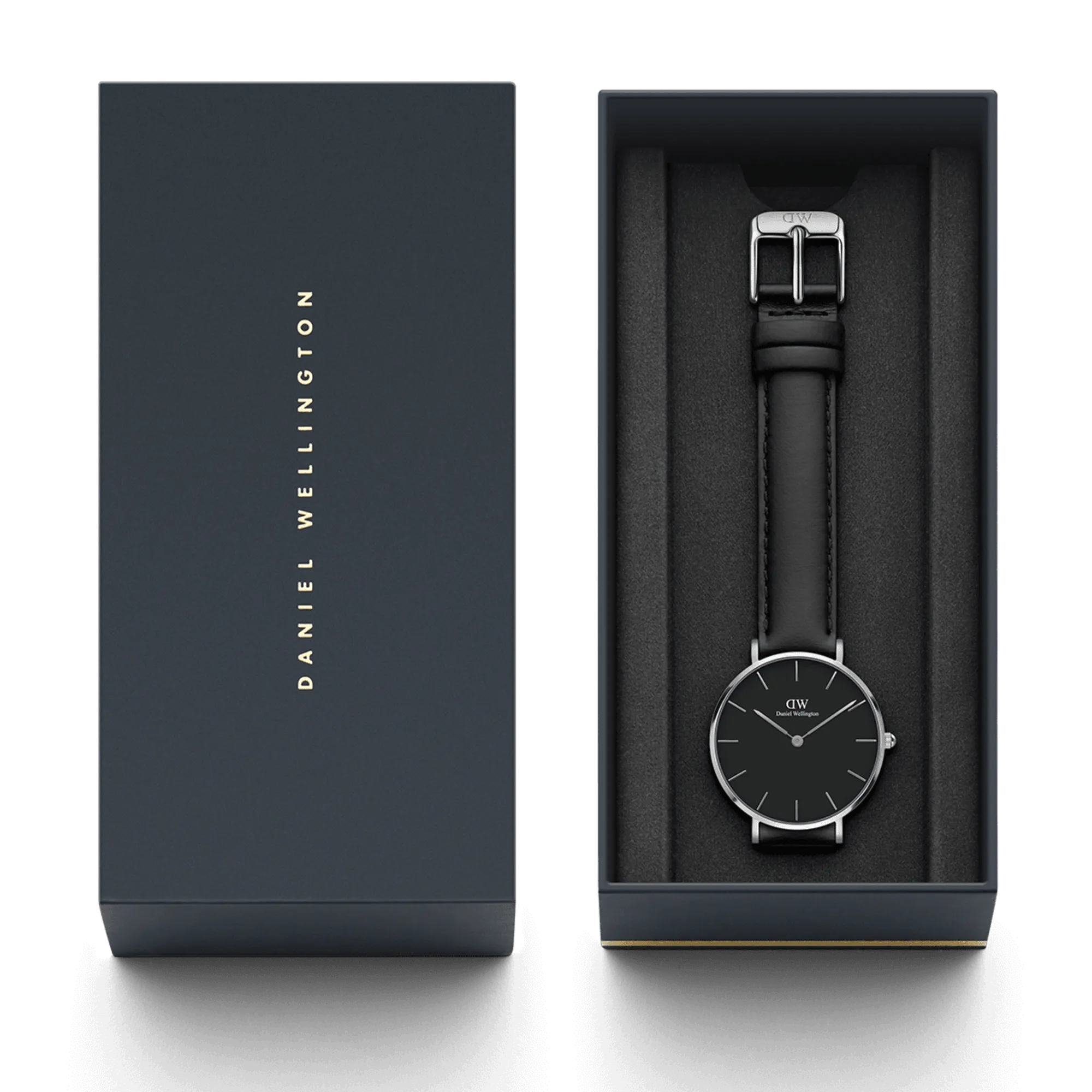 Daniel Wellington Petite 28mm Sheffield Black Dial Watch DW00100236