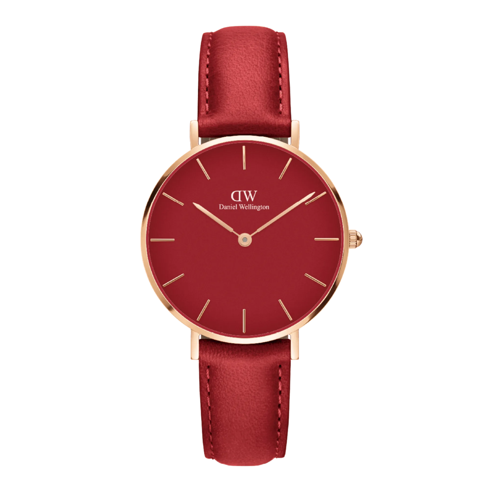Daniel Wellington Petite 28mm Suffolk Red Dial Watch DW00100405