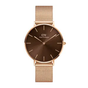Daniel Wellington Petite Amber 32mm Brown Watch DW00100477