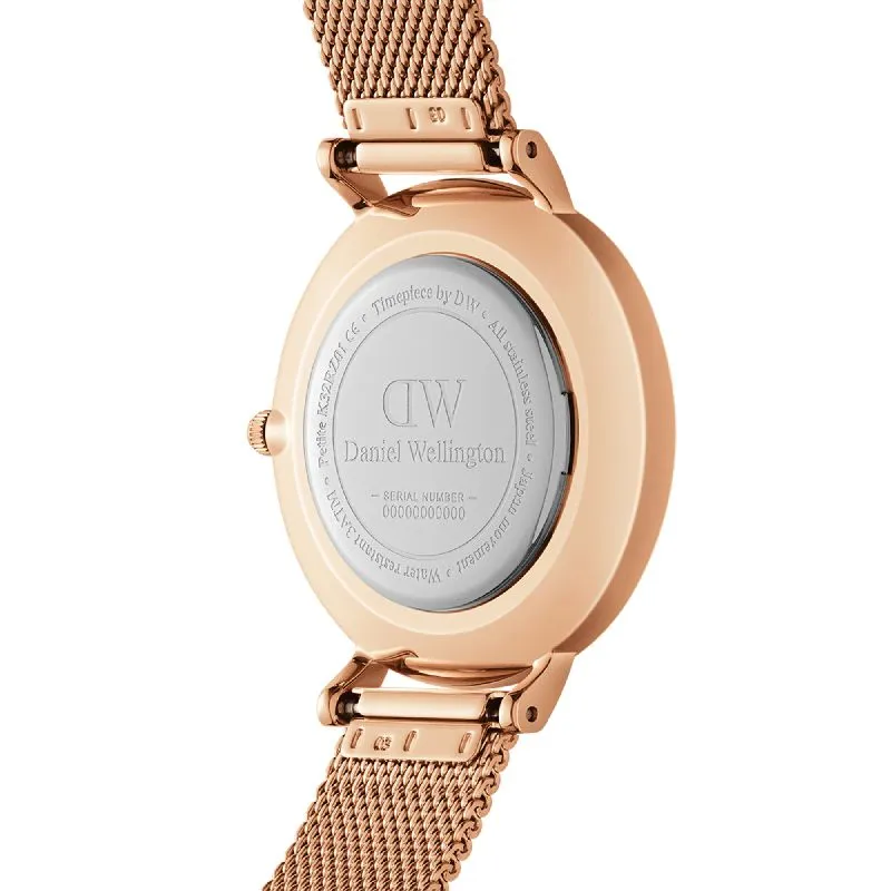 Daniel Wellington Petite Amber Mesh Watch