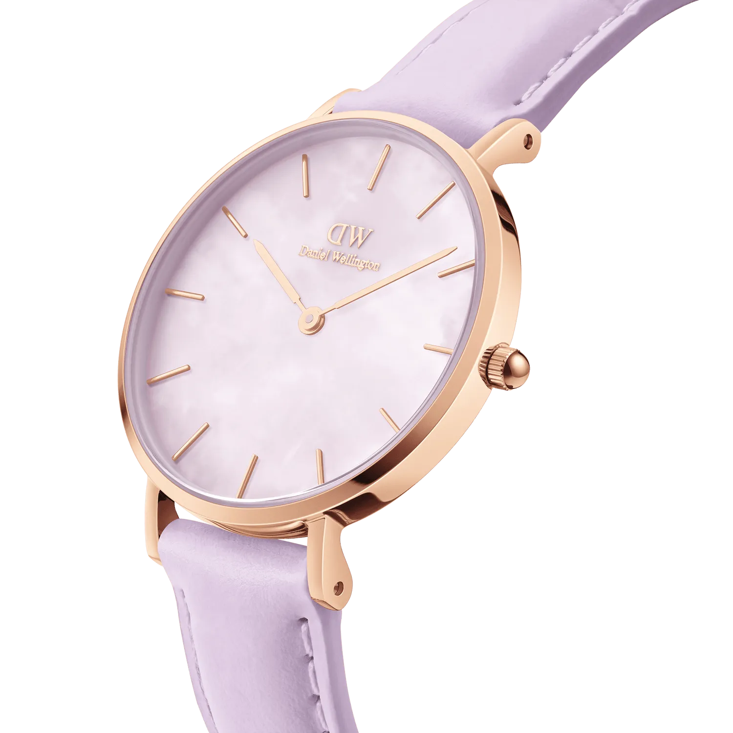 Daniel Wellington Petite Lavender Mother of Pearl Dial Watch DW00100634