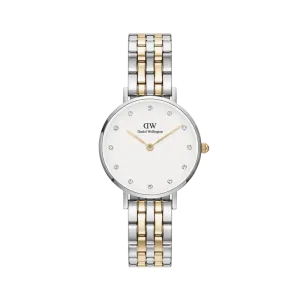 Daniel Wellington Petite Lumine 5-link two-tone Watch 28mm