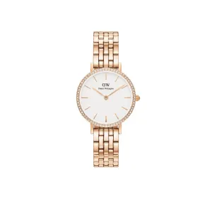 Daniel Wellington Petite Lumine Bezel 5-Link Melrose 28mm