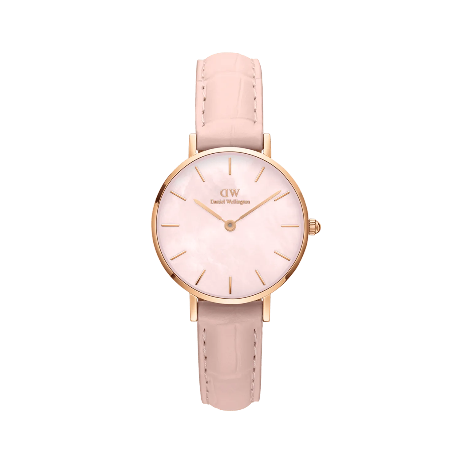 Daniel Wellington Petite Rouge 28mm Pink Leather Strap Watch DW00100511