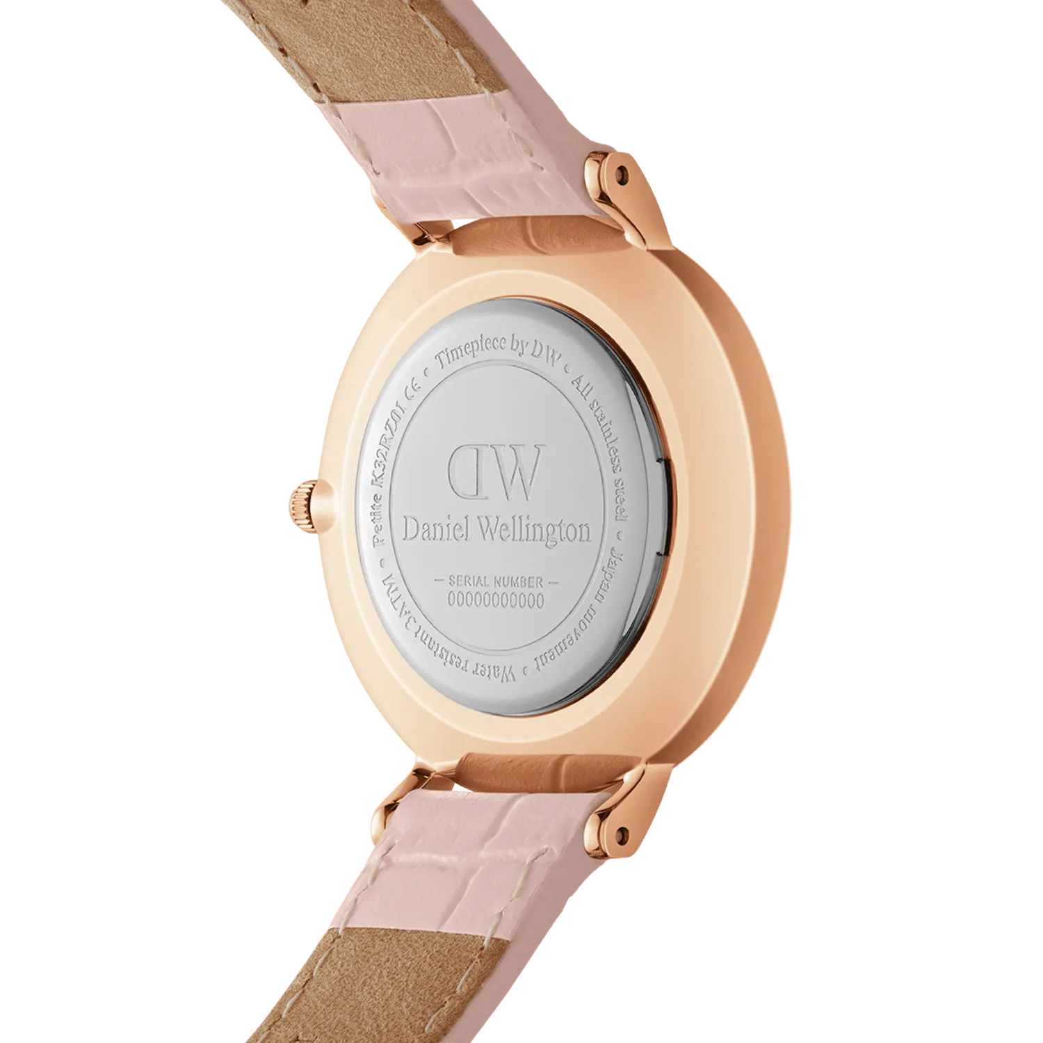 Daniel Wellington Petite Rouge 28mm Pink Leather Strap Watch DW00100511