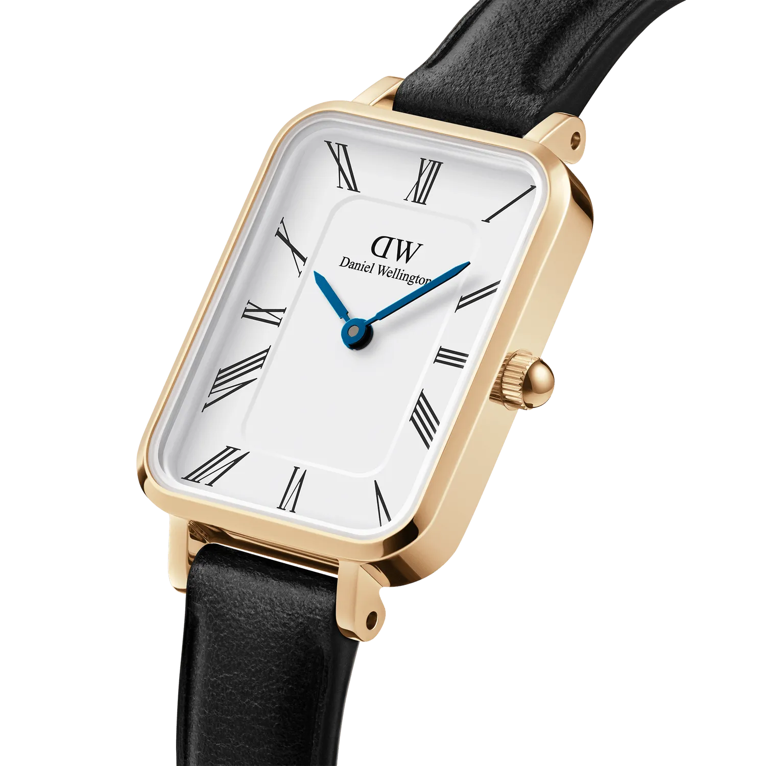 Daniel Wellington Quadro Roman Numerals Sheffield Gold Watch DW00100692