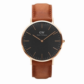 Daniel Wellington - Classic Black Durham 40mm Oro Rosato orologio uomo