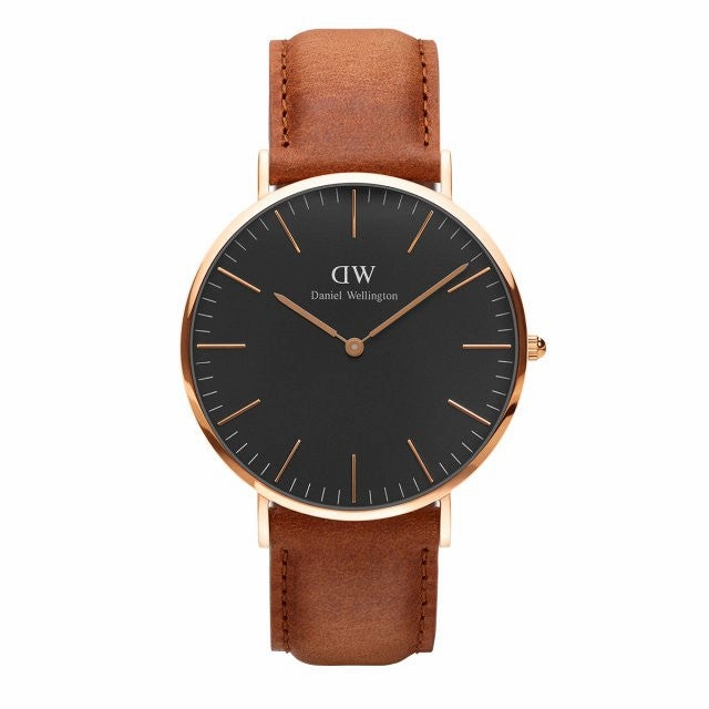 Daniel Wellington - Classic Black Durham 40mm Oro Rosato orologio uomo