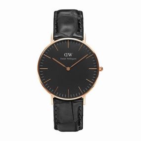 Daniel Wellington - Classic Black Reading 36mm oro rosato orologio donna