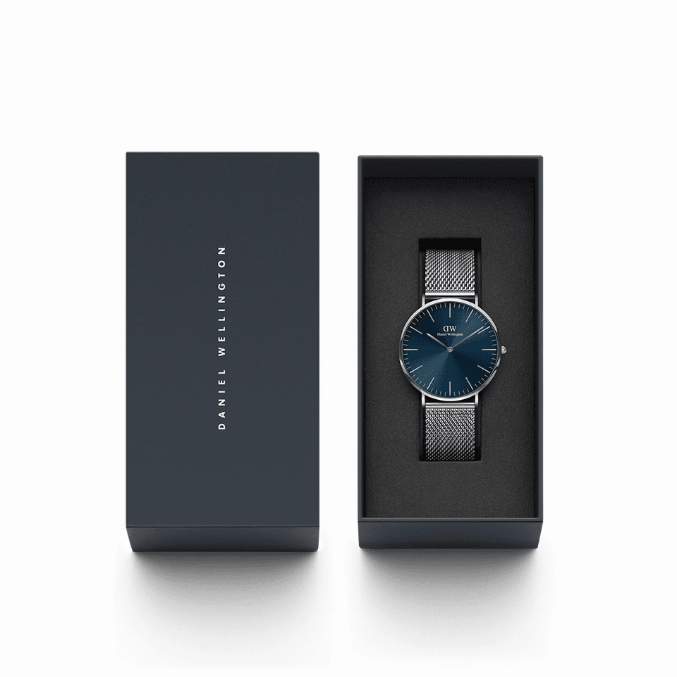 Daniel Wellington Classic 40mm Sterling Arctic Watch DW00100628